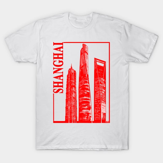 Shanghai T-Shirt by NewSignCreation